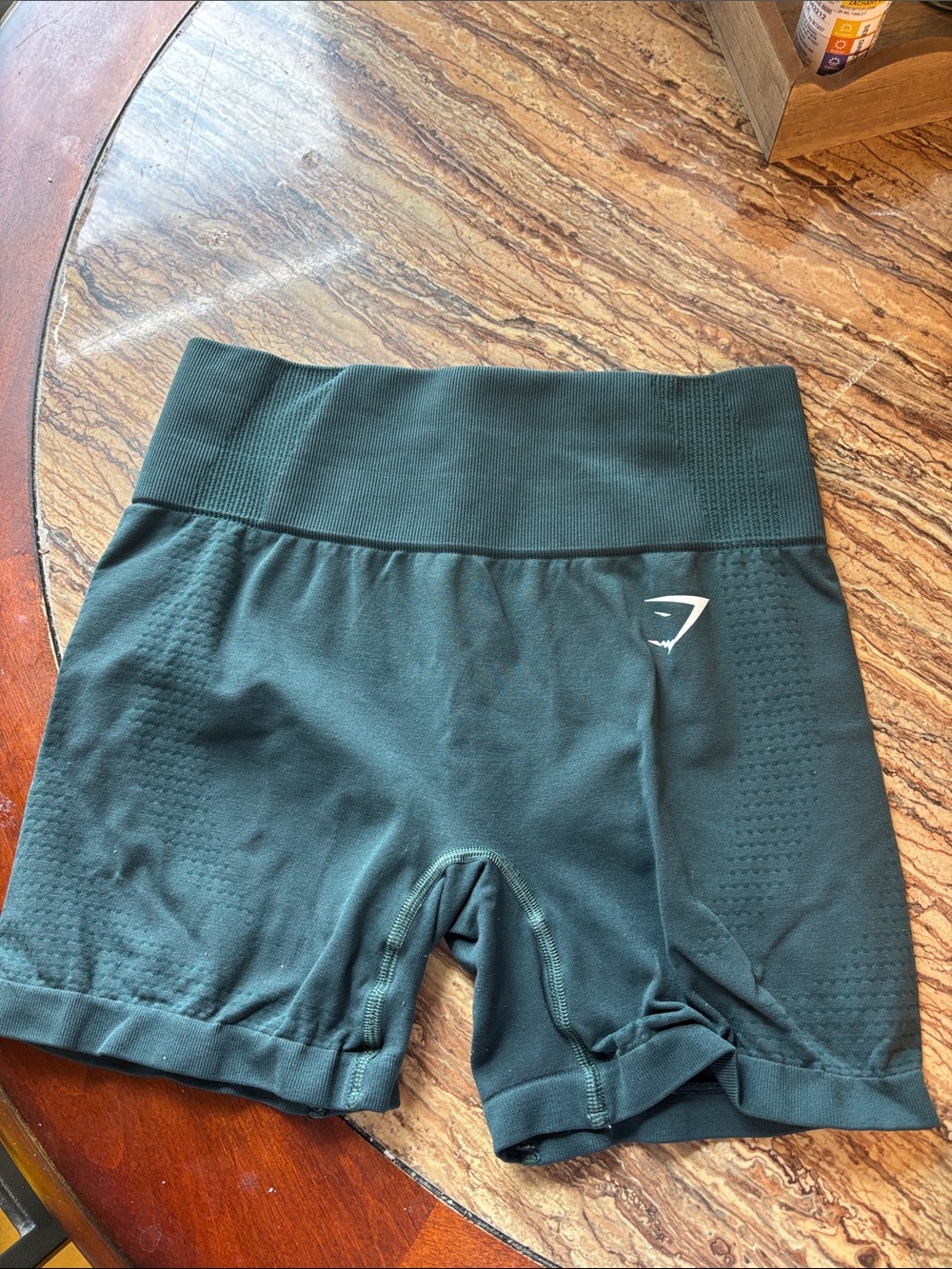 Gymshark Vital Seamless 2.0 Shorts Woodland Green Marl